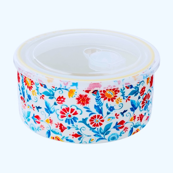 Pioneer Woman Storage Set x 3 with Lids - Picture 5 of 6